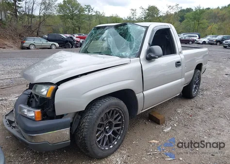 2005 Chevrolet Silverado 1500 Work Truck from USA, damaged, VIN 1GCEC14X15Z302412